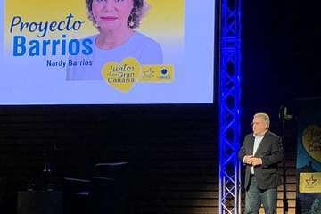Nardy Barrios vuelve a la escena política con Juntos por Gran Canaria (Foto TA)